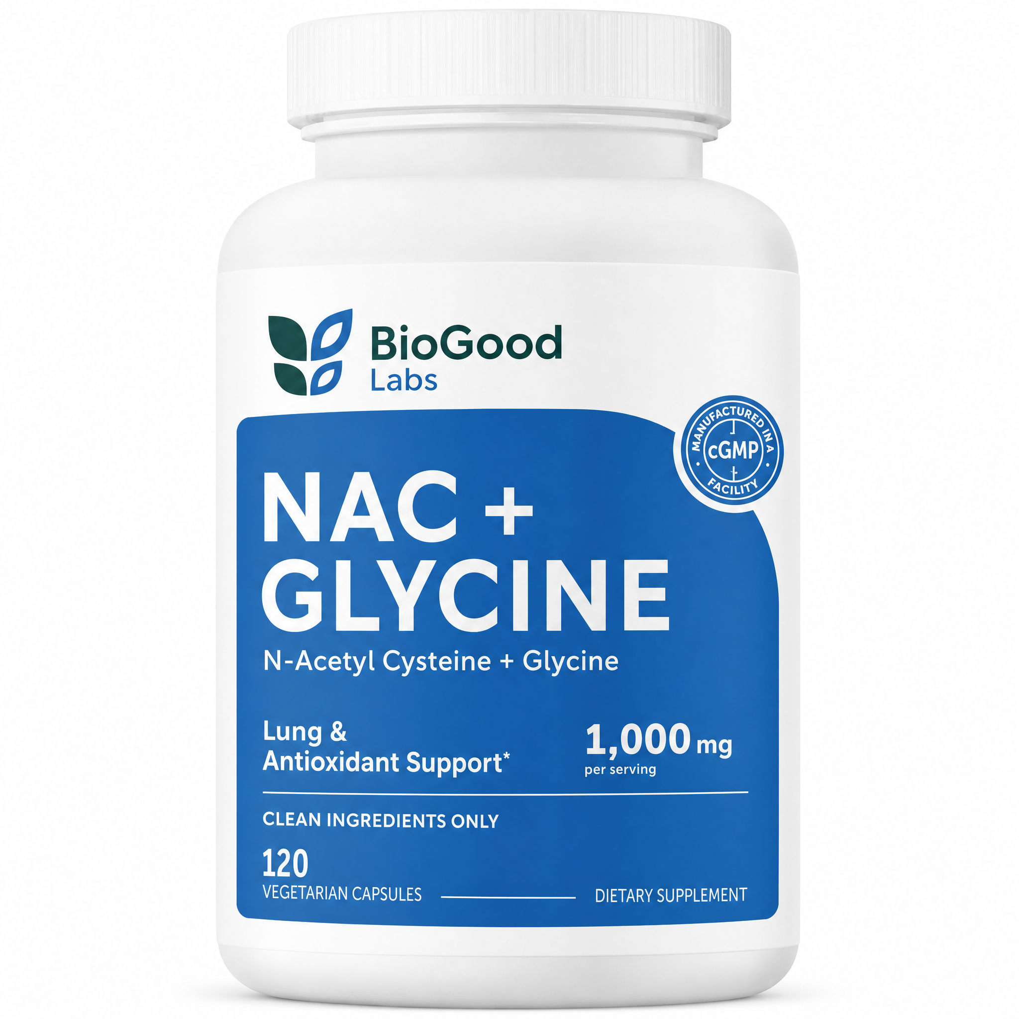 BioGood Labs NAC + Glycine Supplement