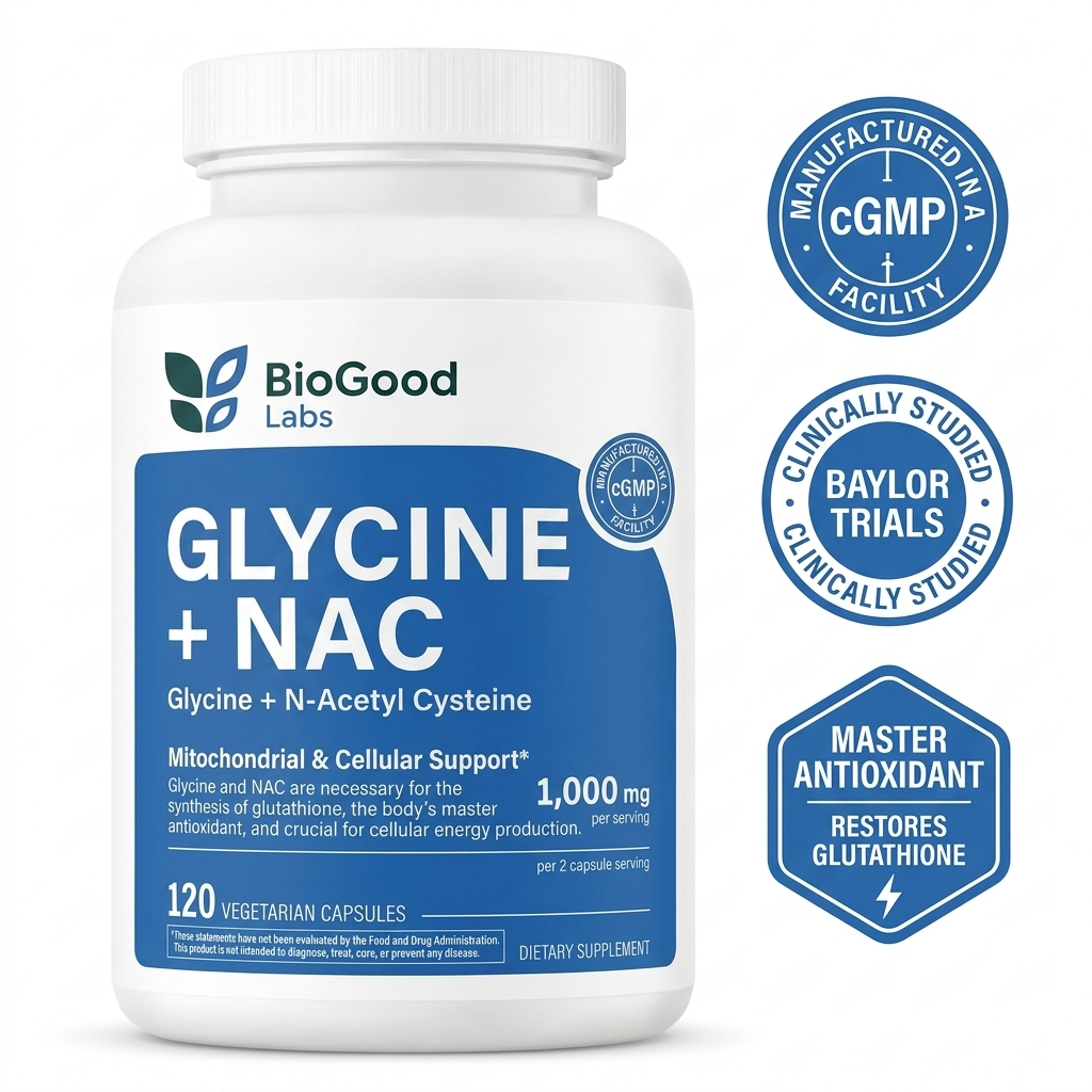 BioGood Labs NAC + Glycine Supplement